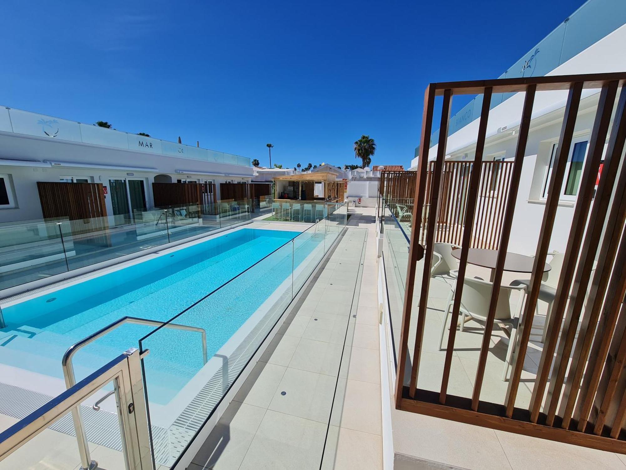 Mar Bianco - Gay Men Only Aparthotel Maspalomas  Exteriör bild