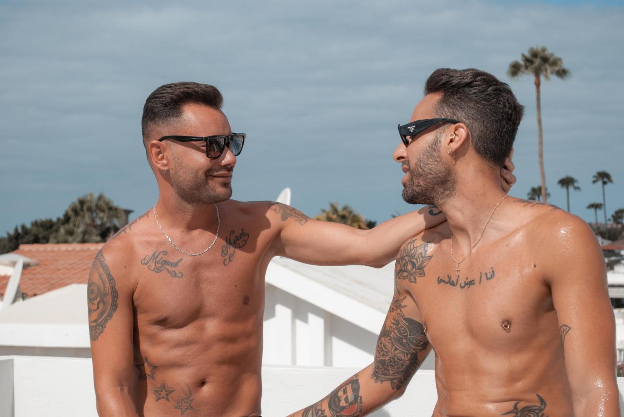 Mar Bianco - Gay Men Only Aparthotel Maspalomas  Exteriör bild