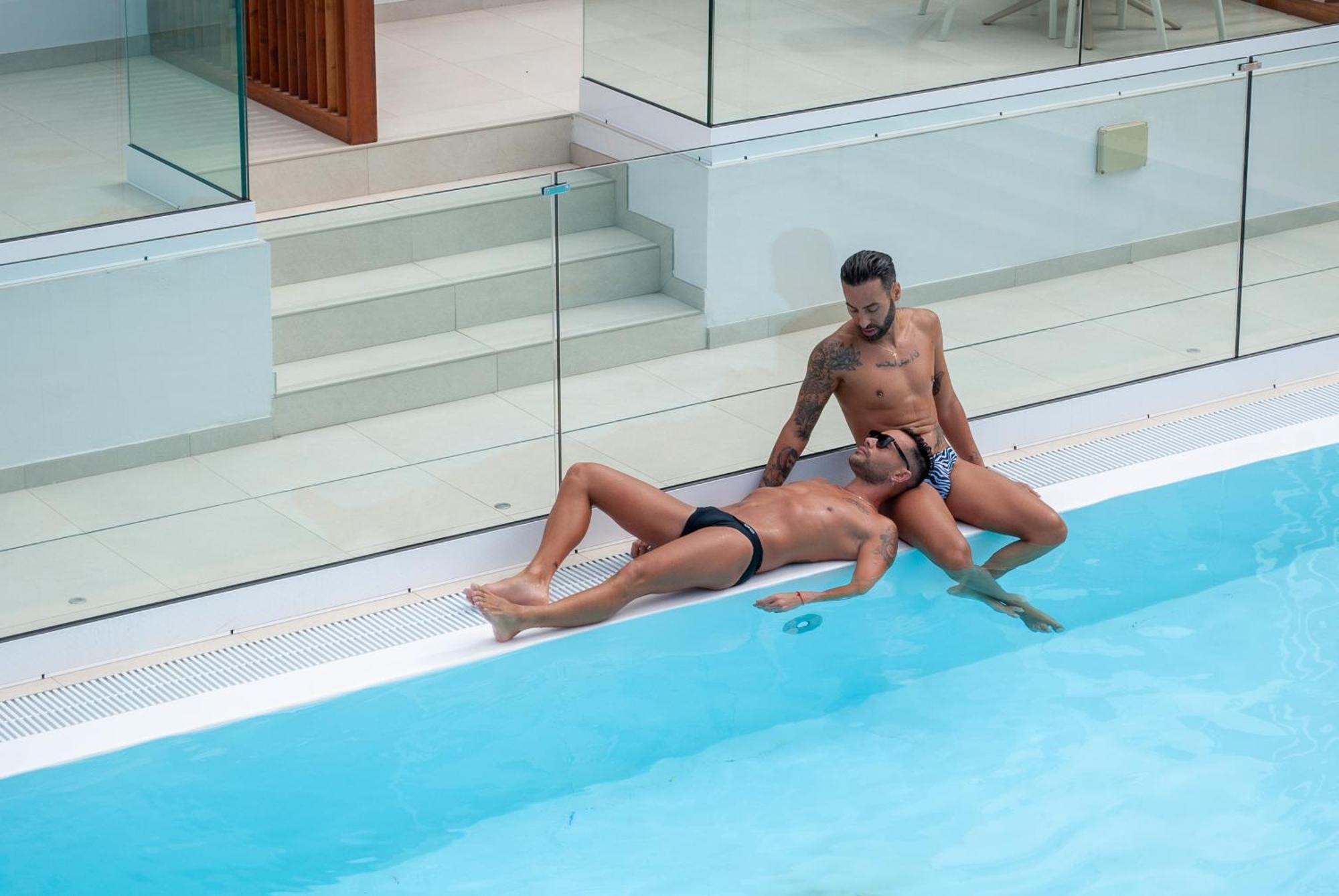 Mar Bianco - Gay Men Only Aparthotel Maspalomas  Exteriör bild