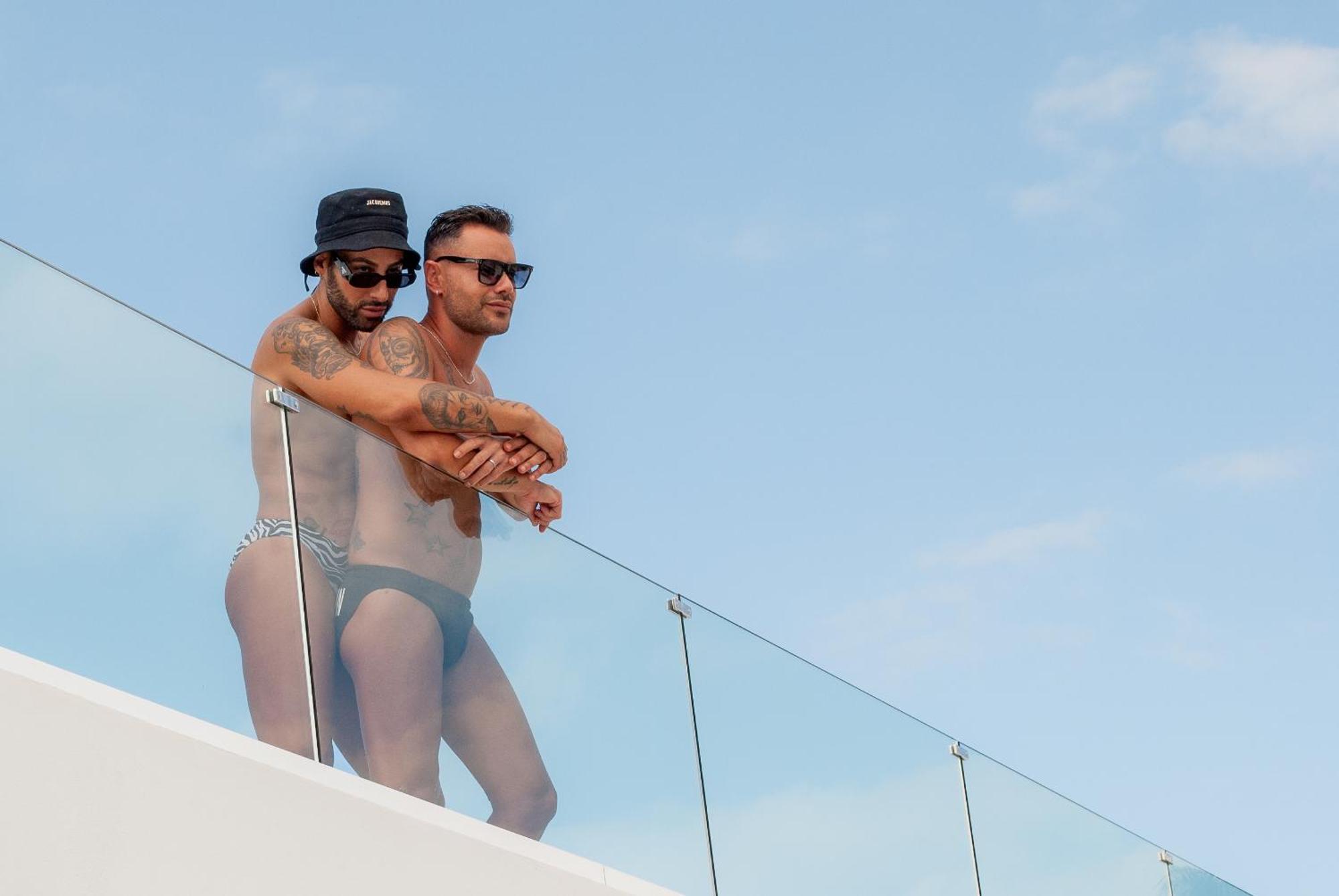 Mar Bianco - Gay Men Only Aparthotel Maspalomas  Exteriör bild