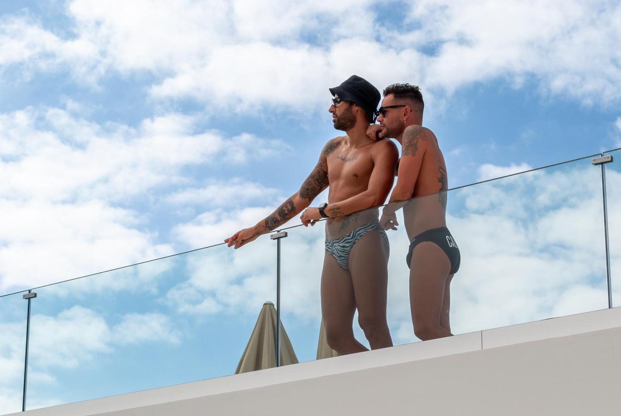 Mar Bianco - Gay Men Only Aparthotel Maspalomas  Exteriör bild