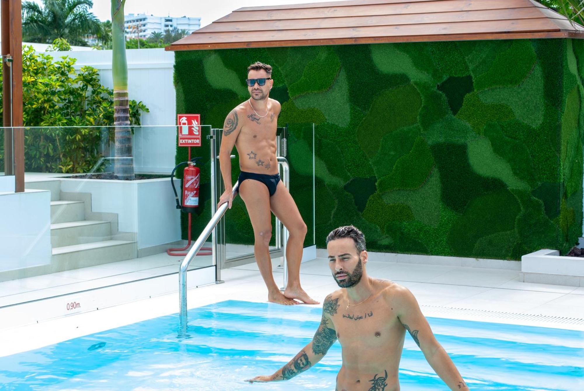 Mar Bianco - Gay Men Only Aparthotel Maspalomas  Exteriör bild